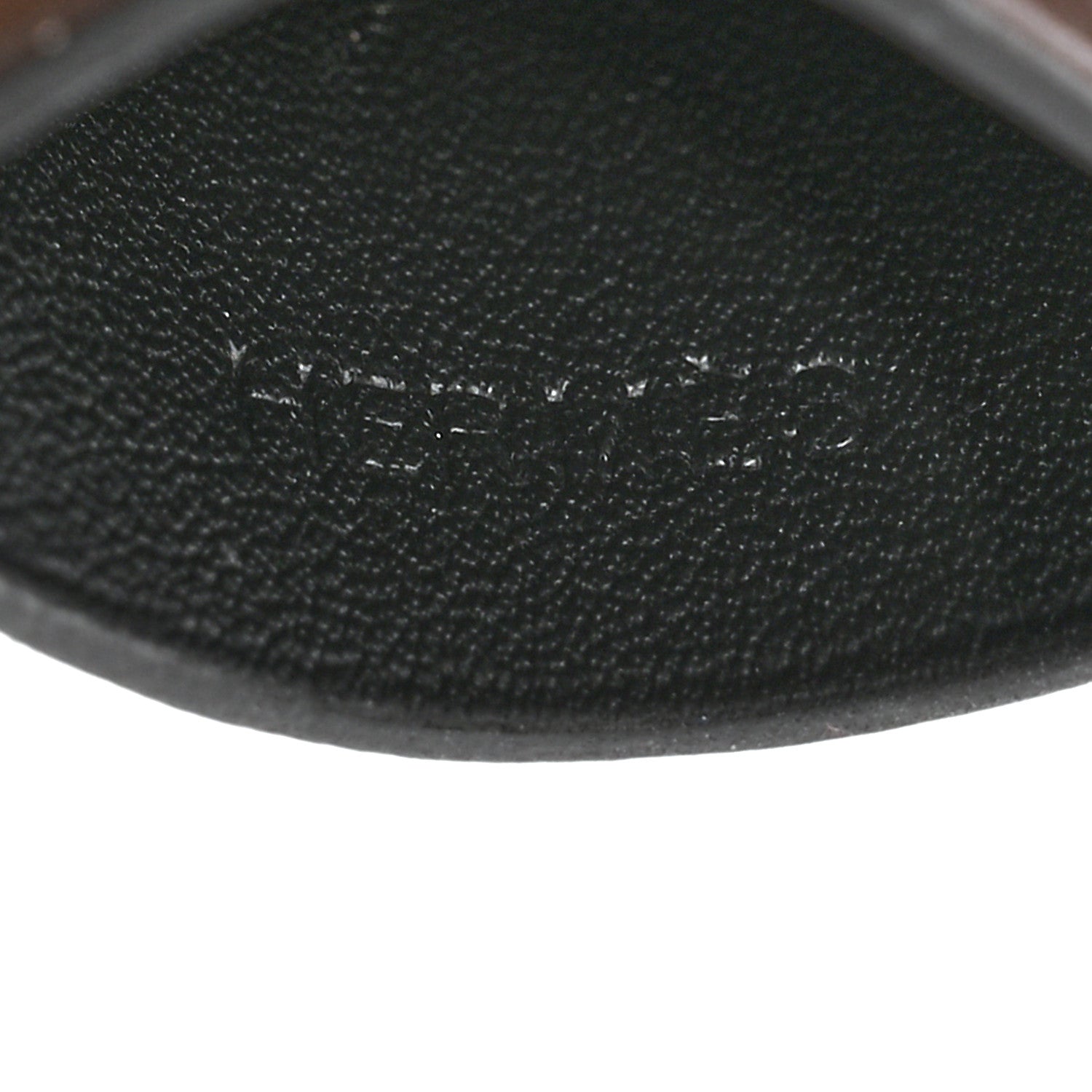 Hermes Swift Clochette Long Necklace Black 5 of 6