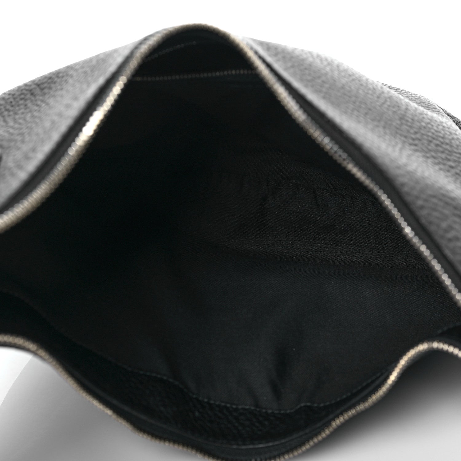 Gucci Calfskin Half Moon Bamboo Ring Hobo Black 5 of 9