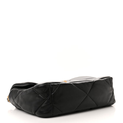 Chanel Lambskin Quilted Medium Chanel 19 Flap Black 4 of 10
