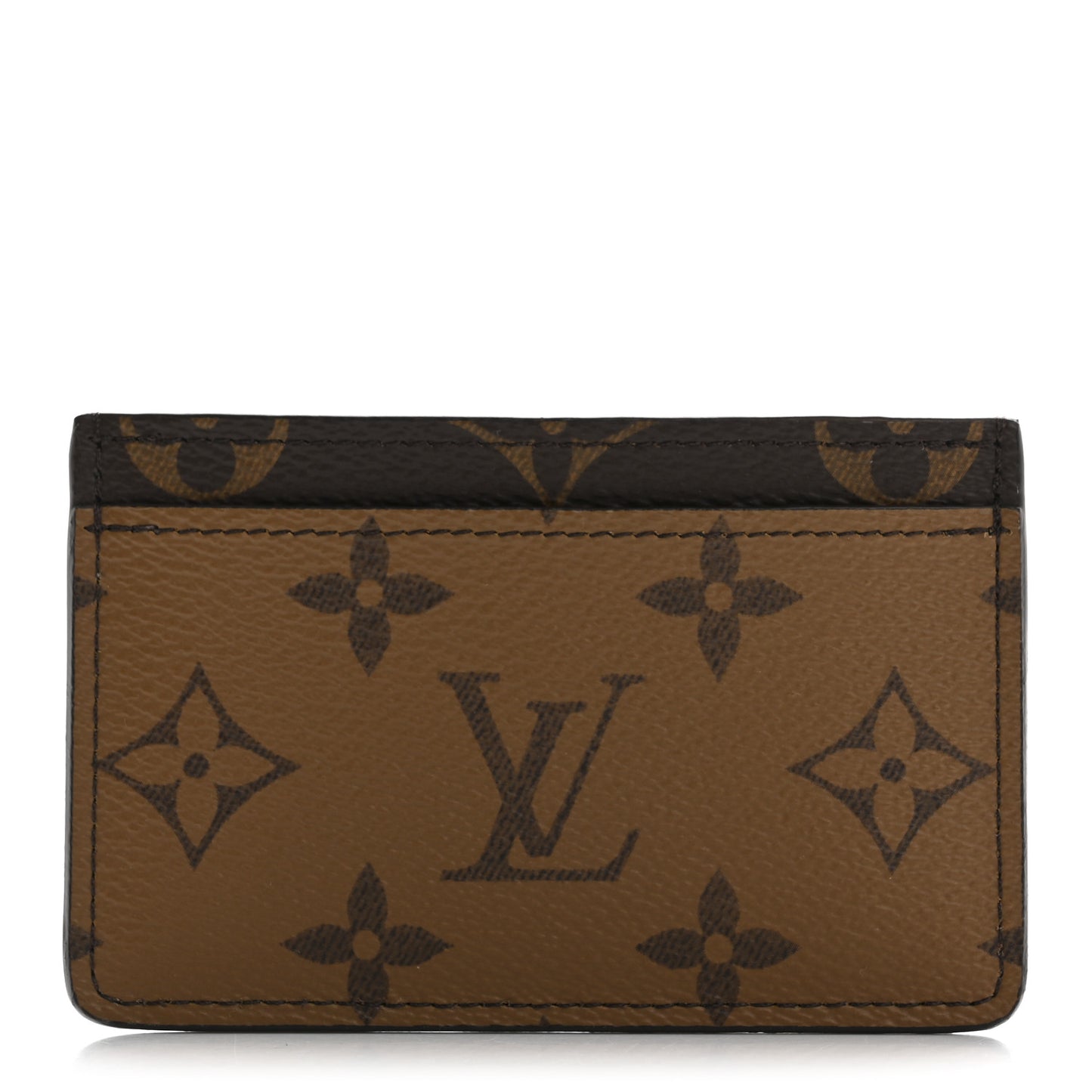 Reverse Monogram Card Holder