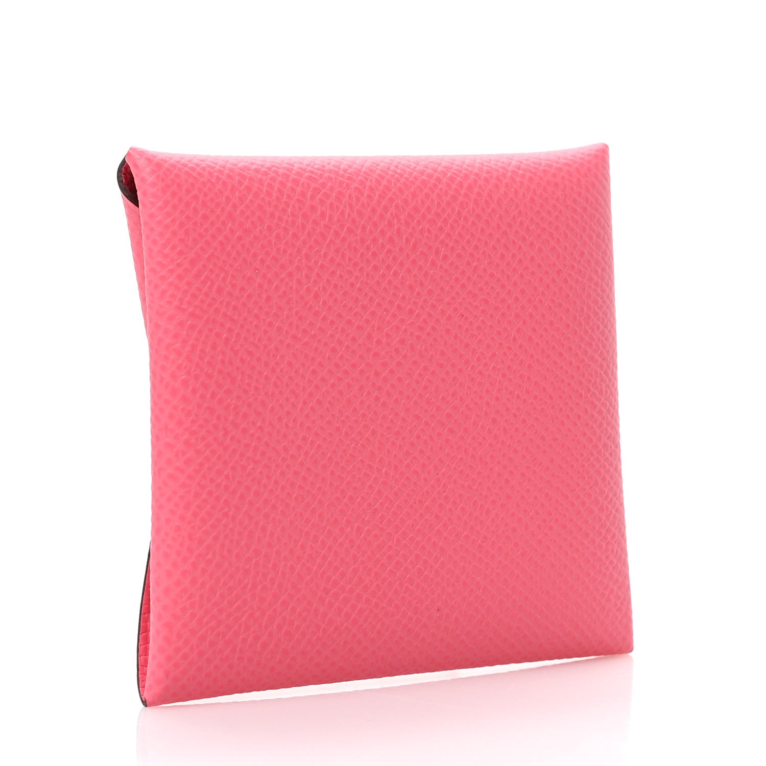 Hermes Epsom Bastia Coin Purse Rose Azalee 3 of 7