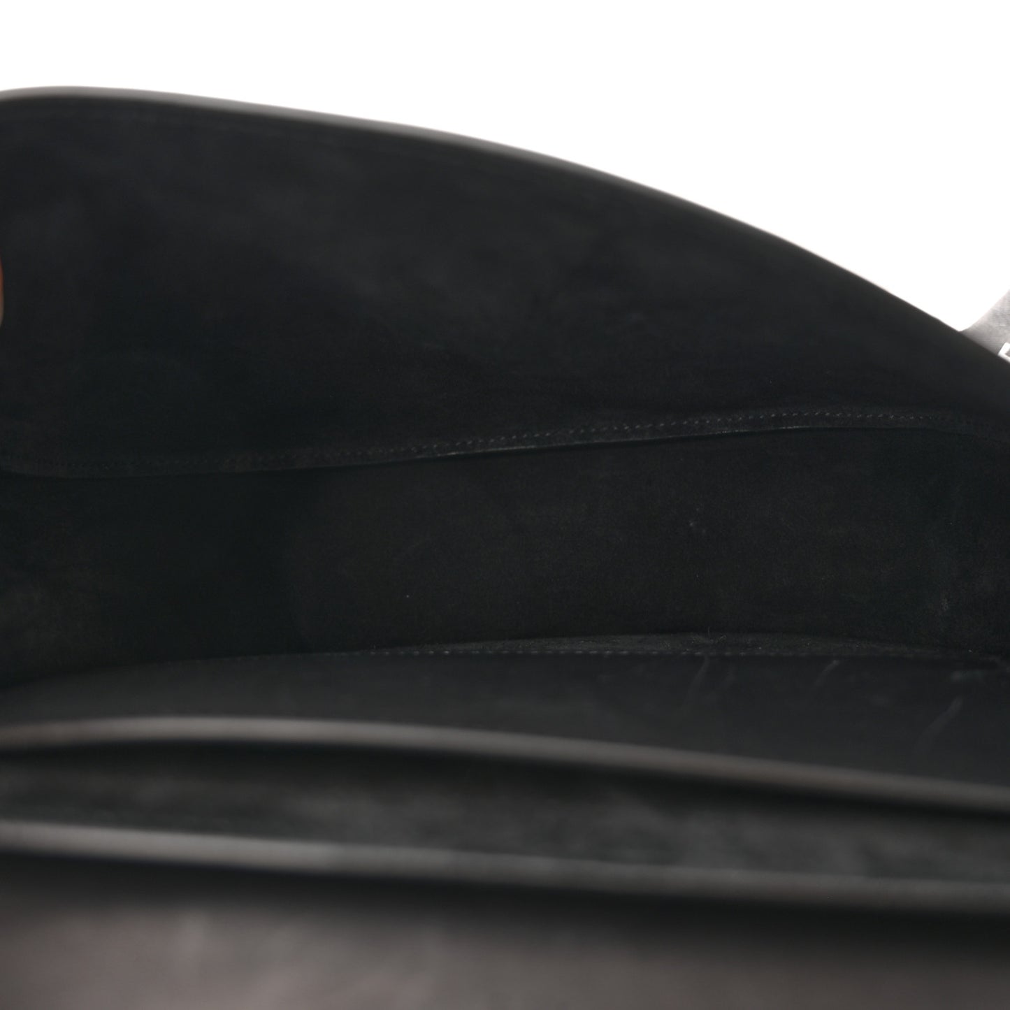 Smooth Calfskin Monogram Medium Kaia Satchel Black