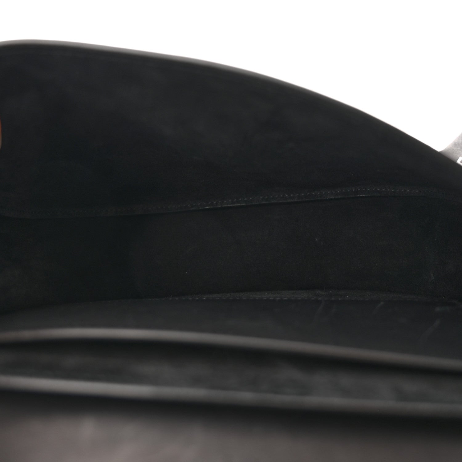 Saint Laurent Smooth Calfskin Monogram Medium Kaia Satchel Black 6 of 18
