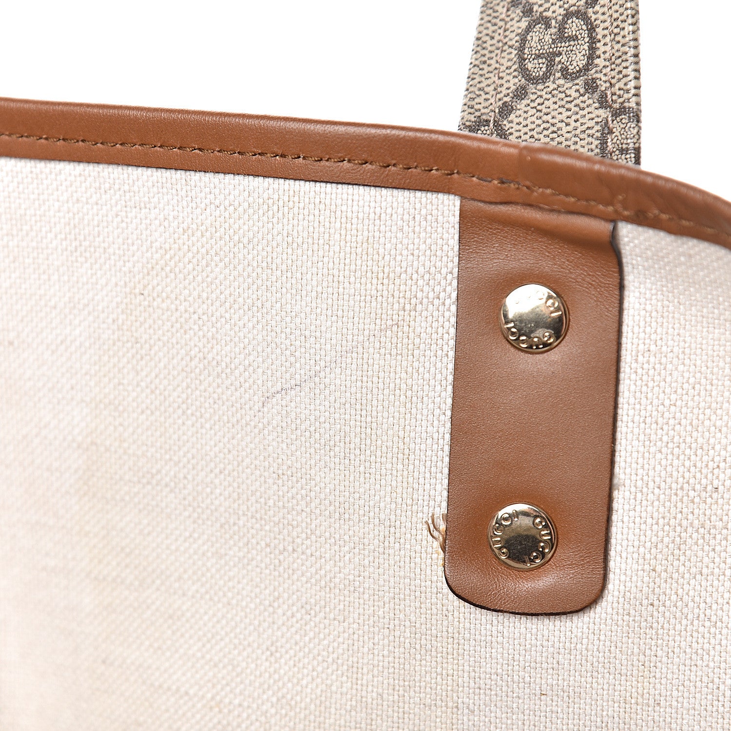 Gucci GG Plus Monogram Medium Signature Web Loop Tote Brown 11 of 17