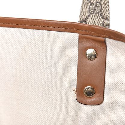 Gucci GG Plus Monogram Medium Signature Web Loop Tote Brown 11 of 17