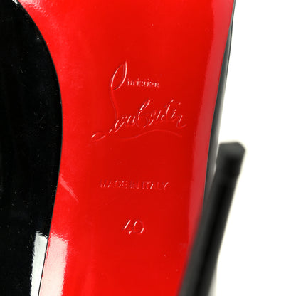 Christian Louboutin Patent Corneille 100 Pumps 40 Black 8 of 10