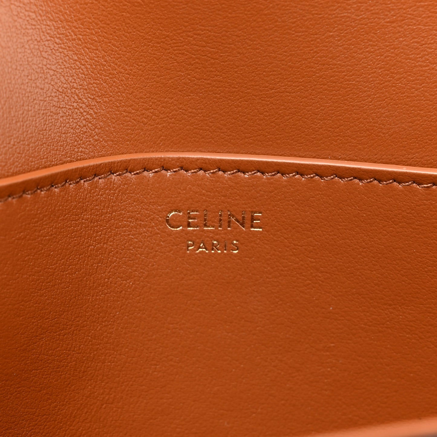 Smooth Calfskin Tabou Clutch On Strap Tan