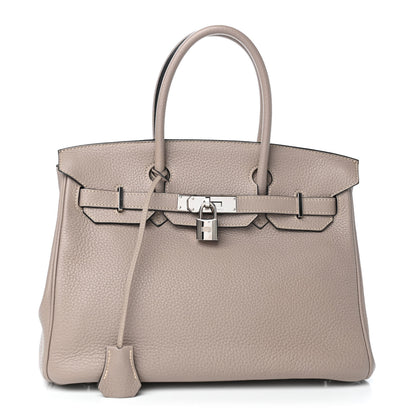 Hermes Togo Birkin 30 Gris Tourterelle 1 of 9