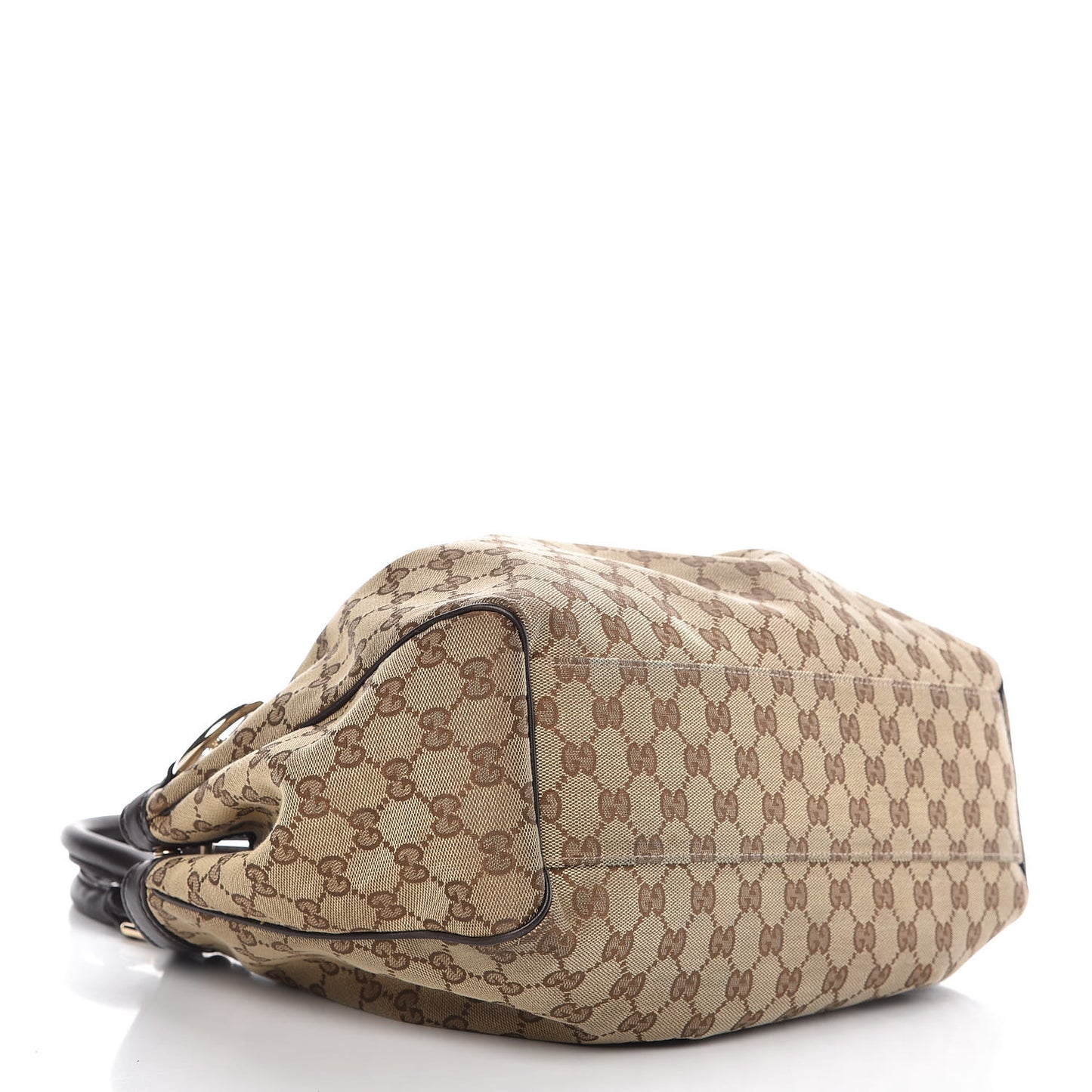 Monogram Medium Sukey Tote Dark Brown