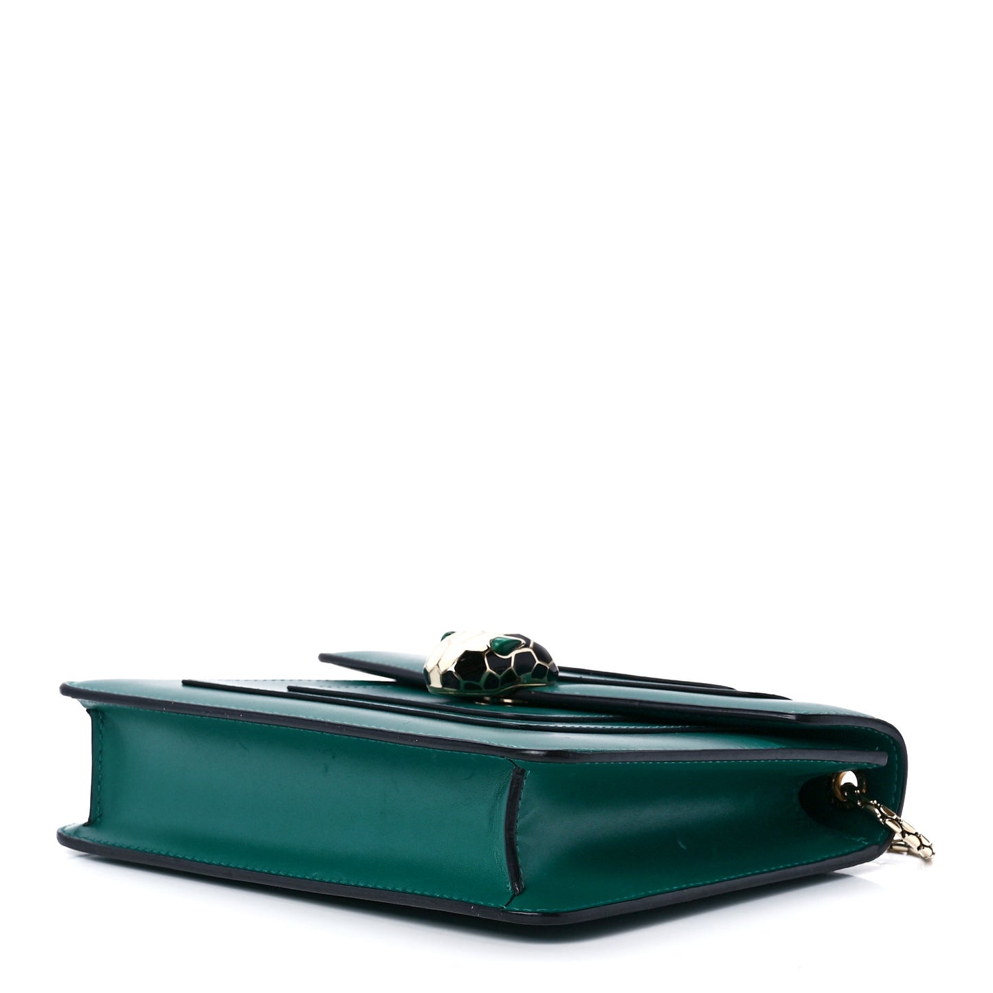Calfskin Serpenti Forever Crossbody Bag Emerald Green
