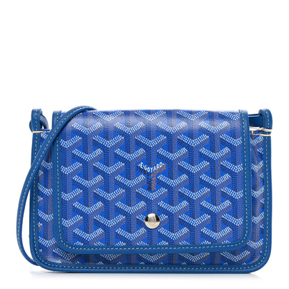 Goyard Goyardine Plumet Wallet Clutch Blue 1 of 8