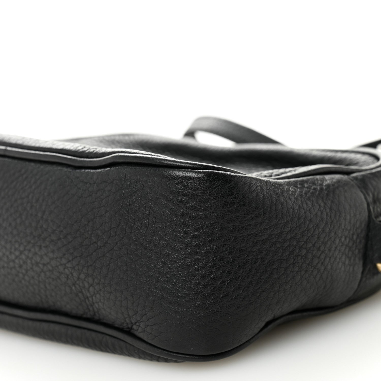 Gucci Pebbled Calfskin Soho Disco Bag Black 10 of 11
