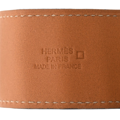 Hermes Shiny Alligator Kelly Dog Bracelet S Black 4 of 6