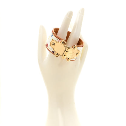 Louis Vuitton Monogram Multicolor Save It Bracelet 17 White 2 of 6