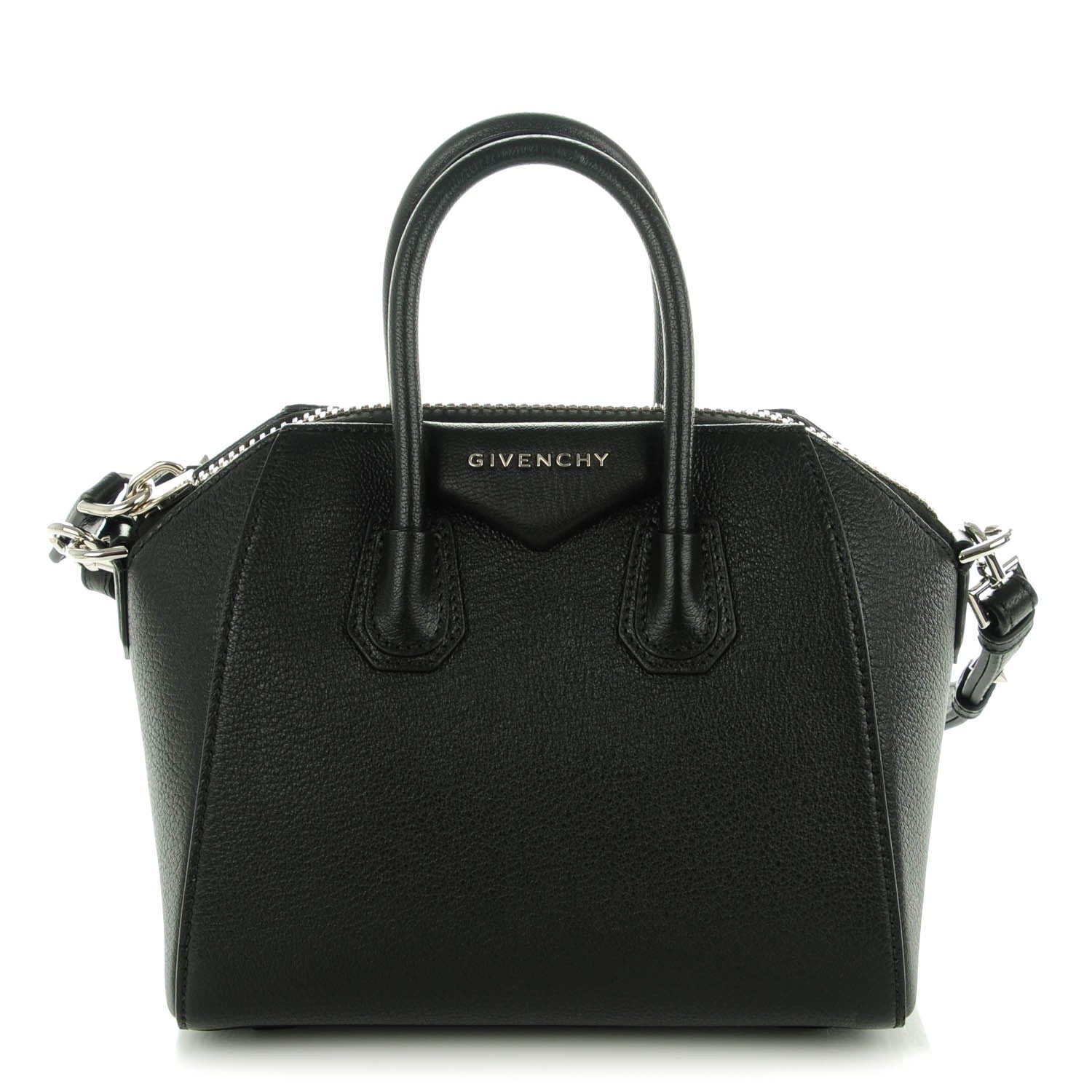Givenchy Sugar Goatskin Mini Antigona Black 1 of 7