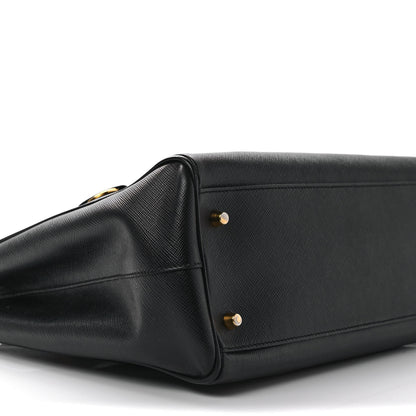 Prada Saffiano Large Galleria Double Zip Tote Black 8 of 12