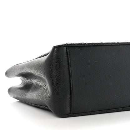 Chanel Caviar Quilted Grand Shopping Tote GST Black 9 of 10