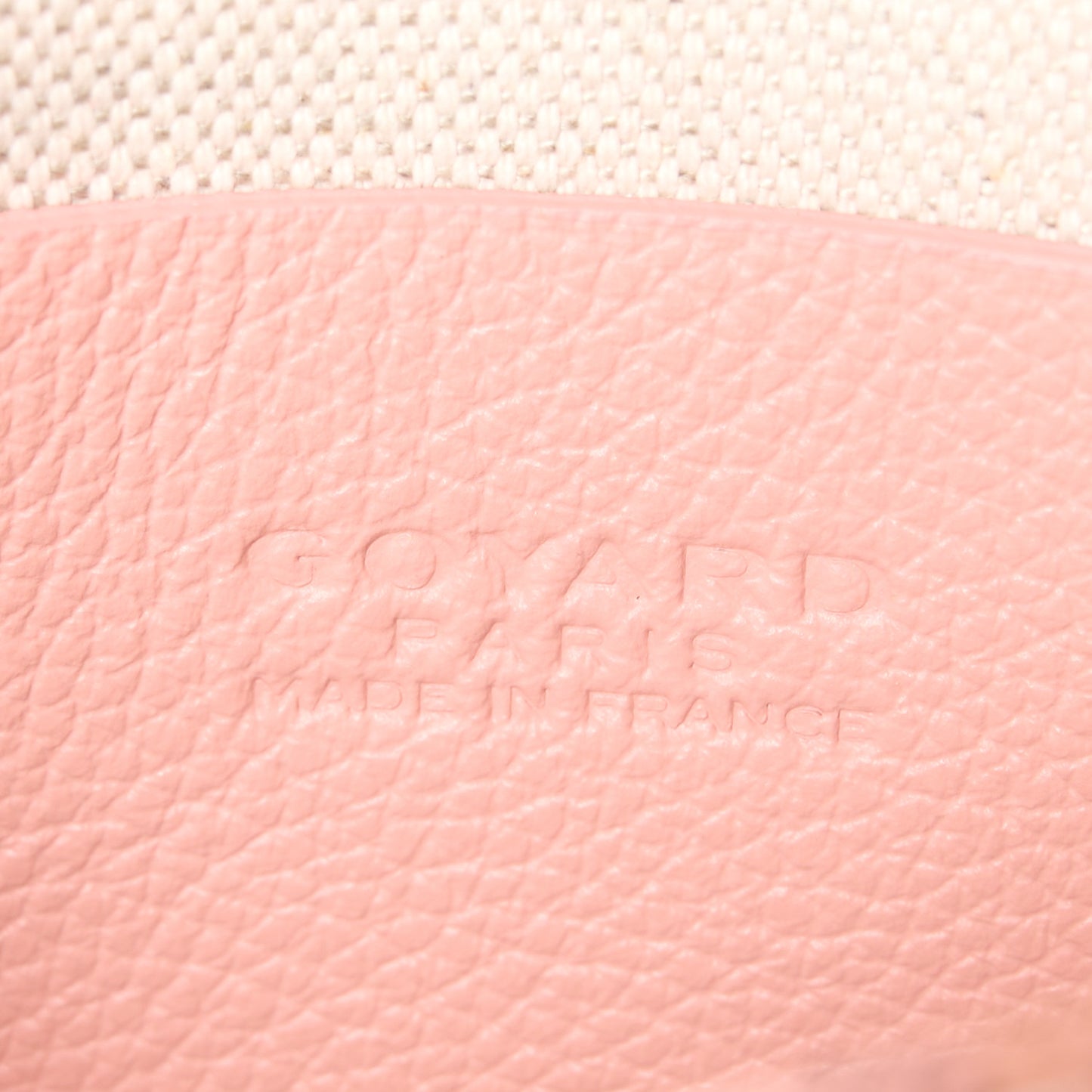 Goyardine Plumet Wallet Clutch Pink