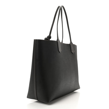 Gucci Calfskin GG Supreme Monogram Medium Reversible Tote Black 10 of 16