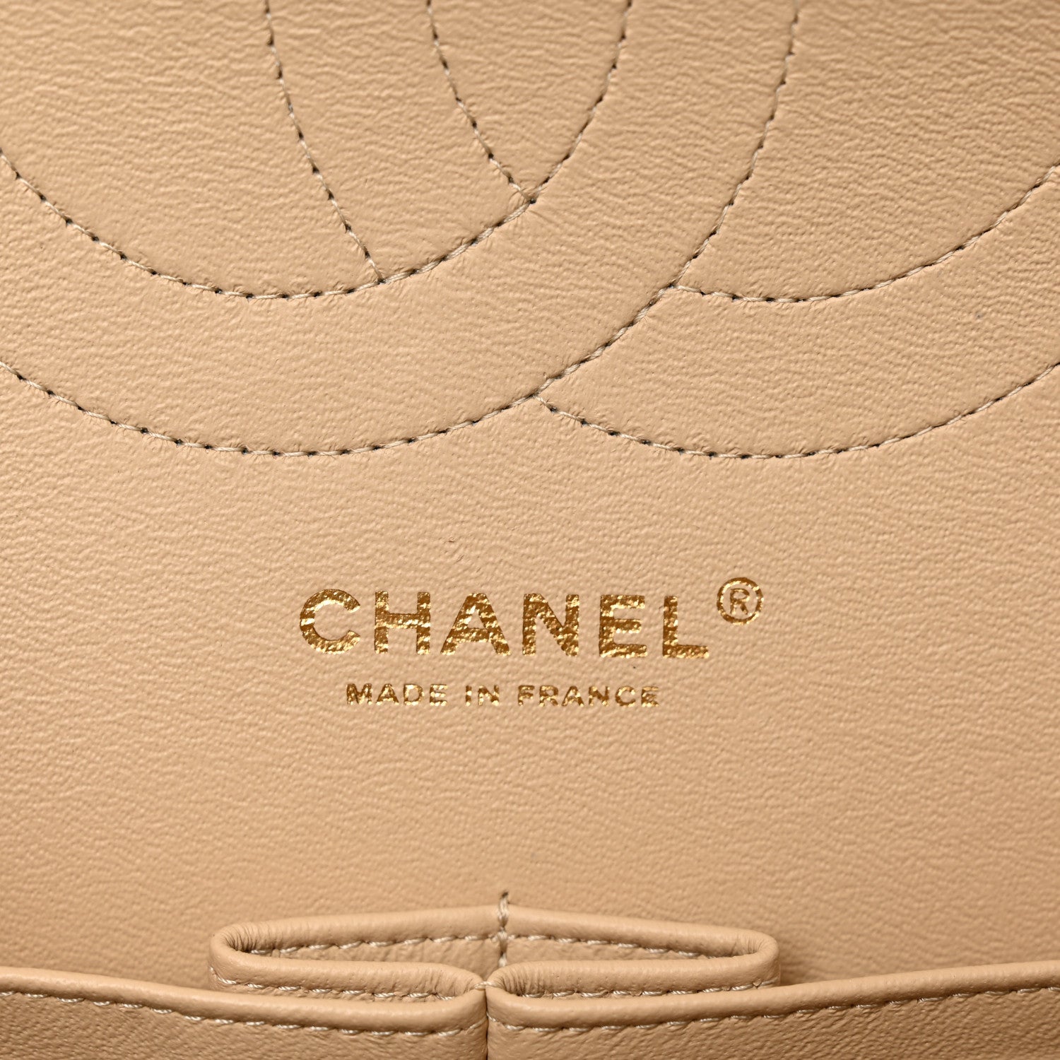 Chanel Caviar Quilted Jumbo Double Flap Beige Clair 6 of 11