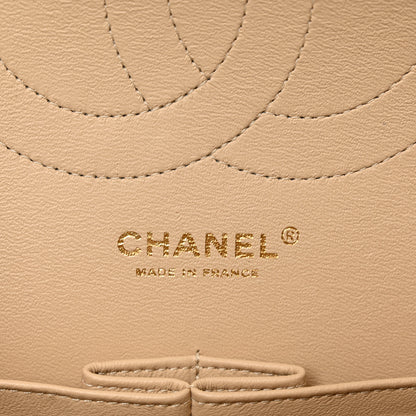 Chanel Caviar Quilted Jumbo Double Flap Beige Clair 6 of 11