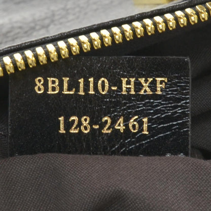 Fendi Pebbled Calfskin Large Chameleon Tote Black 5 of 7