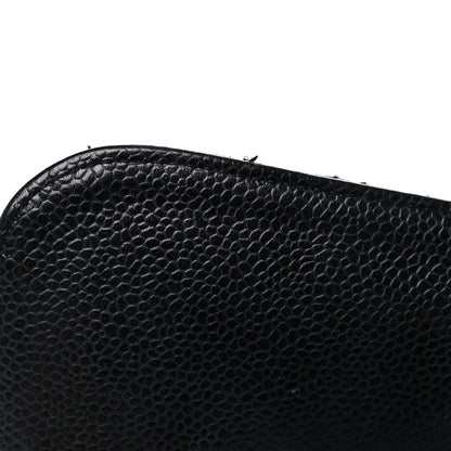 Chanel Caviar Quilted Jumbo Single Flap Black 17 of 23