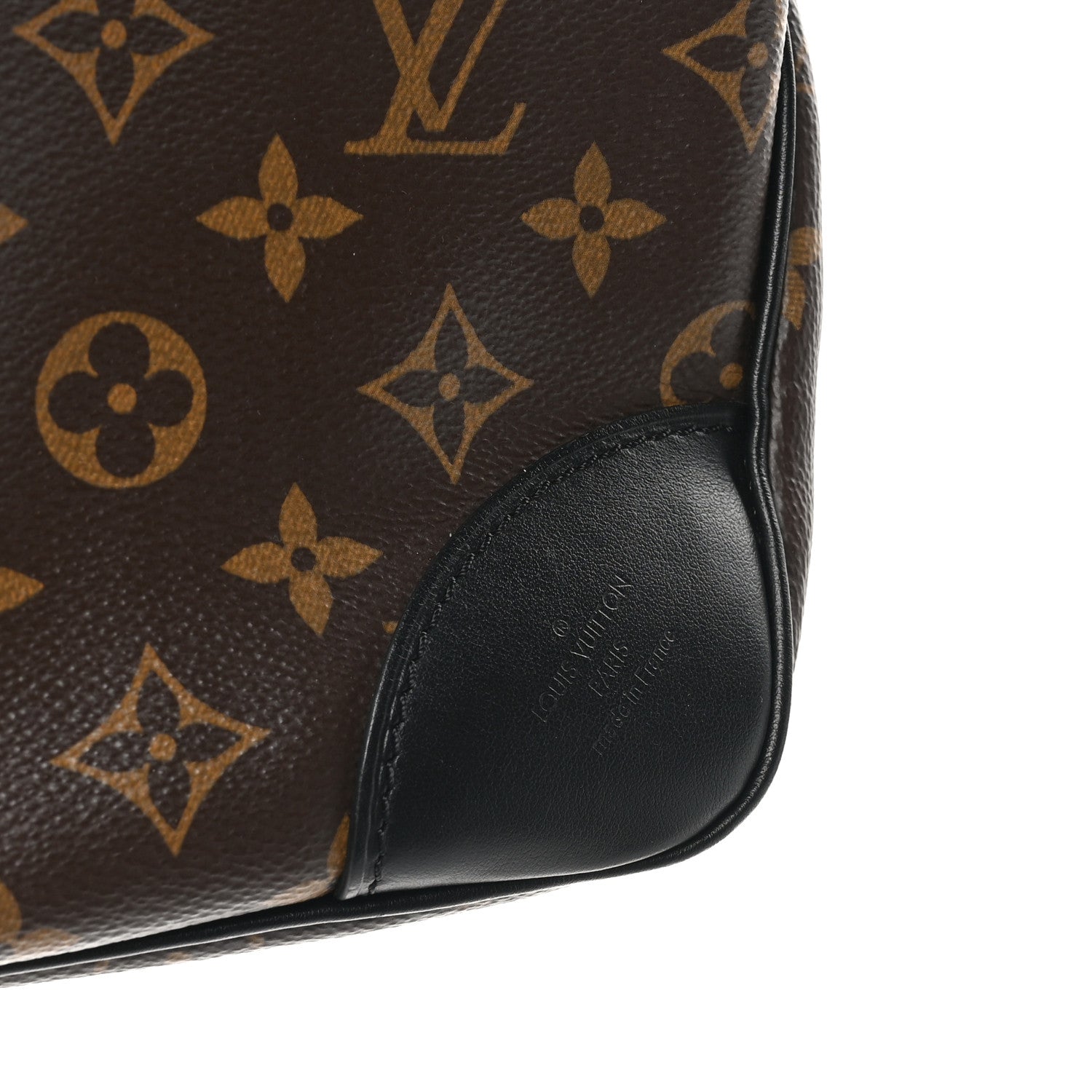 Louis Vuitton Monogram Odeon MM Black 6 of 9