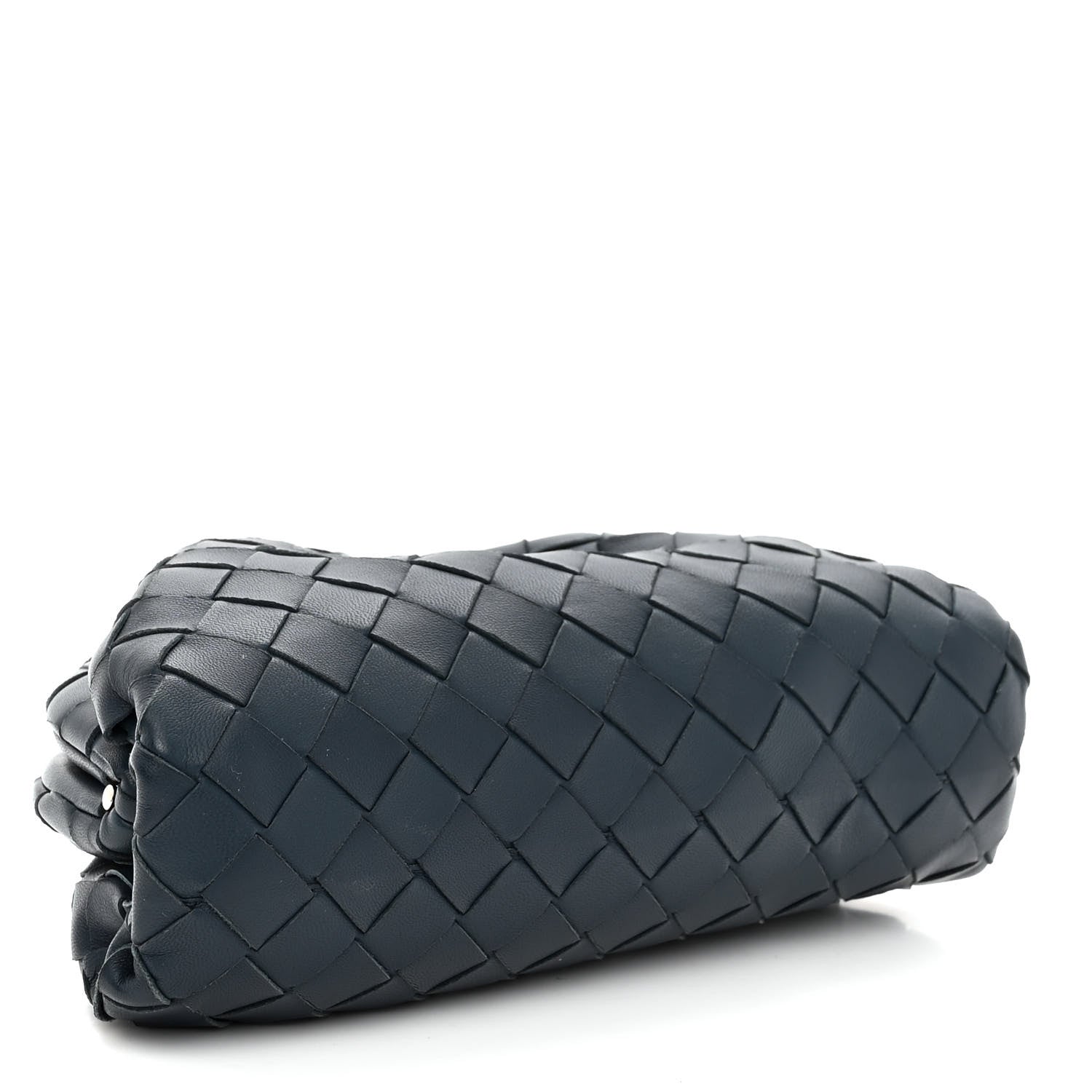 Bottega Veneta Nappa Intrecciato The Mini Pouch Deep Blue 4 of 9