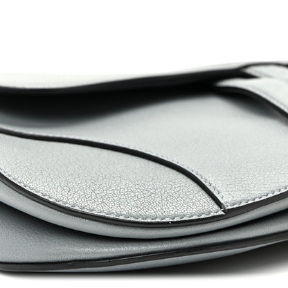 Christian Dior Shiny Goatskin Saddle Bag Cloud Blue 9 of 11