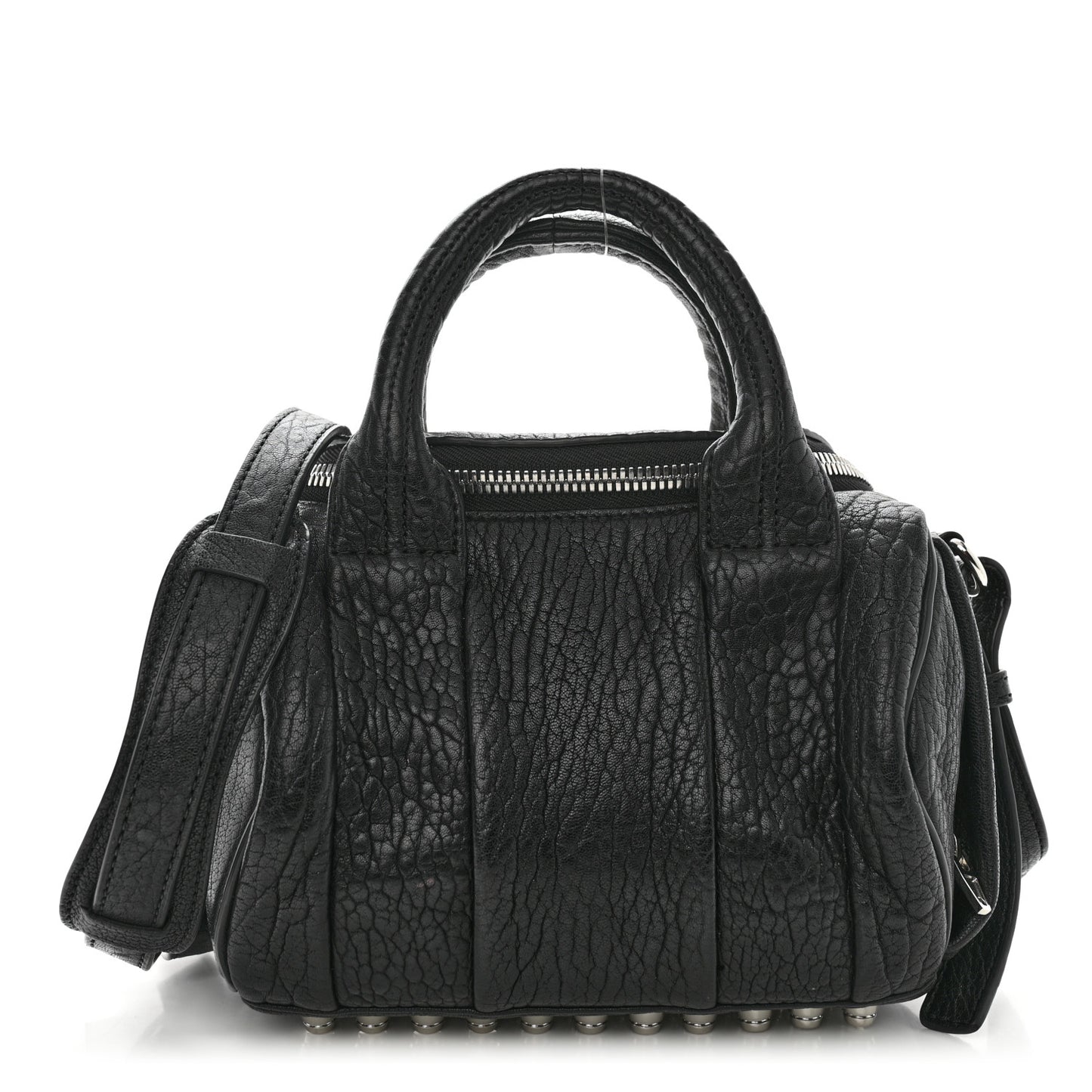 Pebbled Lambskin Mini Rockie Black Rhodium Hardware