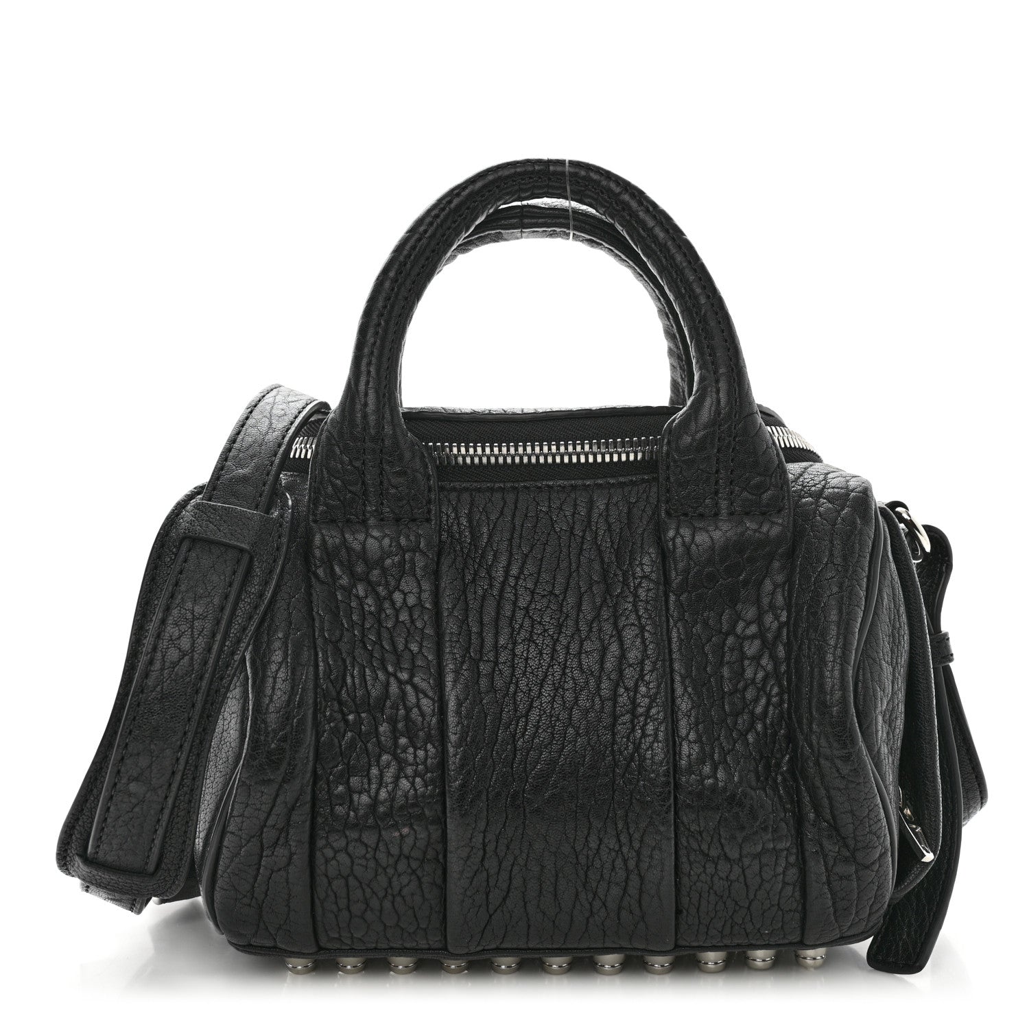 Alexander Wang Pebbled Lambskin Mini Rockie Black Rhodium Hardware 1 of 10
