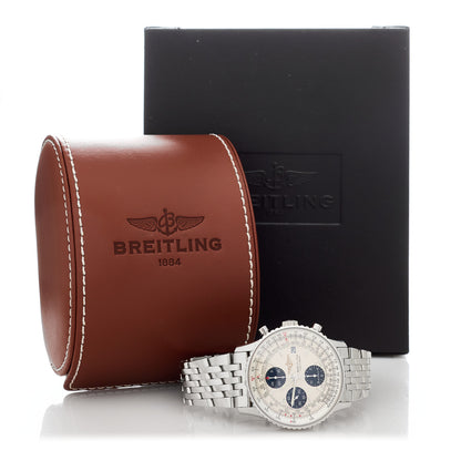 Breitling Stainless Steel 41mm Navitimer Automatic Watch White A1332412 5 of 5