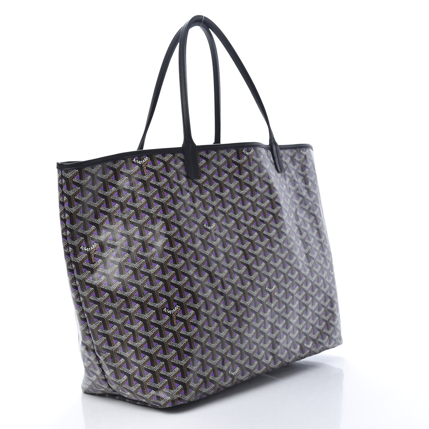 Goyardine Saint Louis Claire Voie GM Black Purple