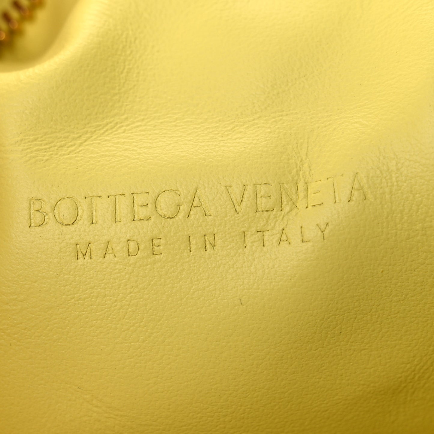 Shearling Intrecciato Teen Jodie Yellow
