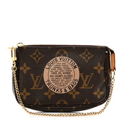 Louis Vuitton Monogram Complice Trunks and Bags Mini Pochette Accessories Beige 1 of 7