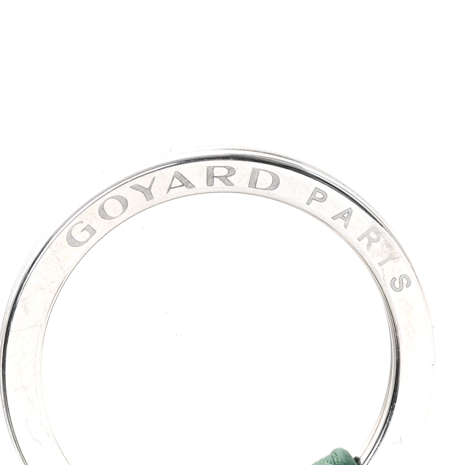 Goyard Goyardine Sesame Key Holder Green 3 of 6