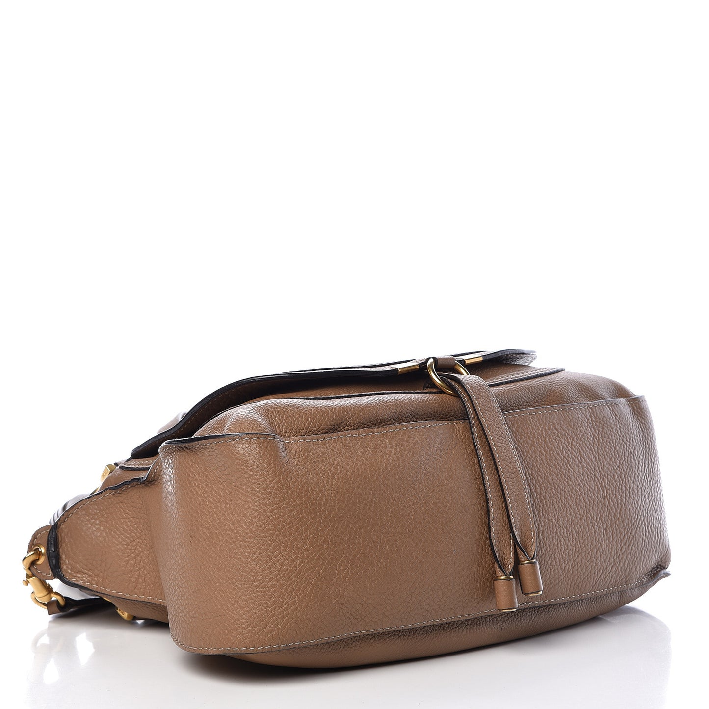 Calfskin Medium Marcie Satchel Nut