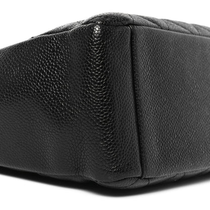 Chanel Caviar Quilted Petit Shopping Tote PST Black 9 of 11