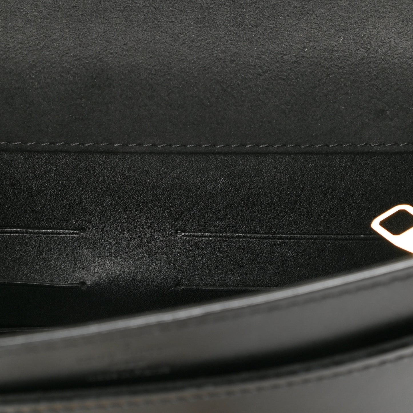 Calfskin Chain Louise MM Black
