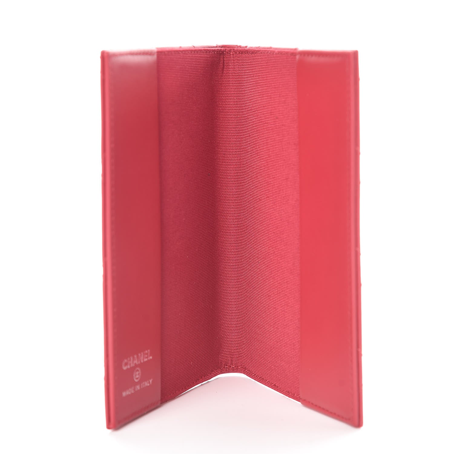 Chanel Caviar Quilted Travel Wallet Red 8 of 11