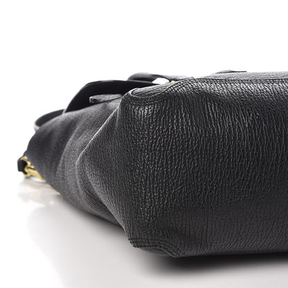 3.1 Phillip Lim 3.1 Textured Calfskin Large Pashli Satchel Black 10 of 12