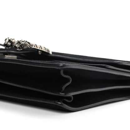 Gucci Suede Medium Dionysus Shoulder Bag Black 9 of 14