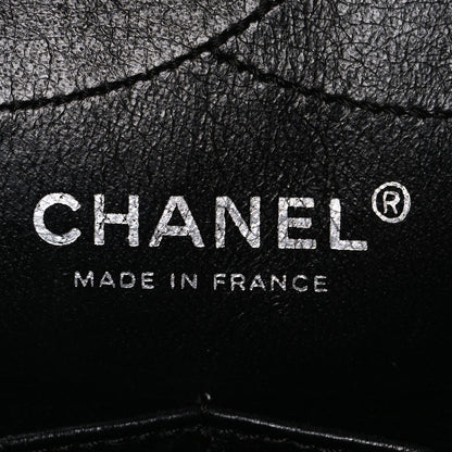 Chanel Metallic Calfskin Striped 2.55 Reissue 227 Flap Black 6 of 10