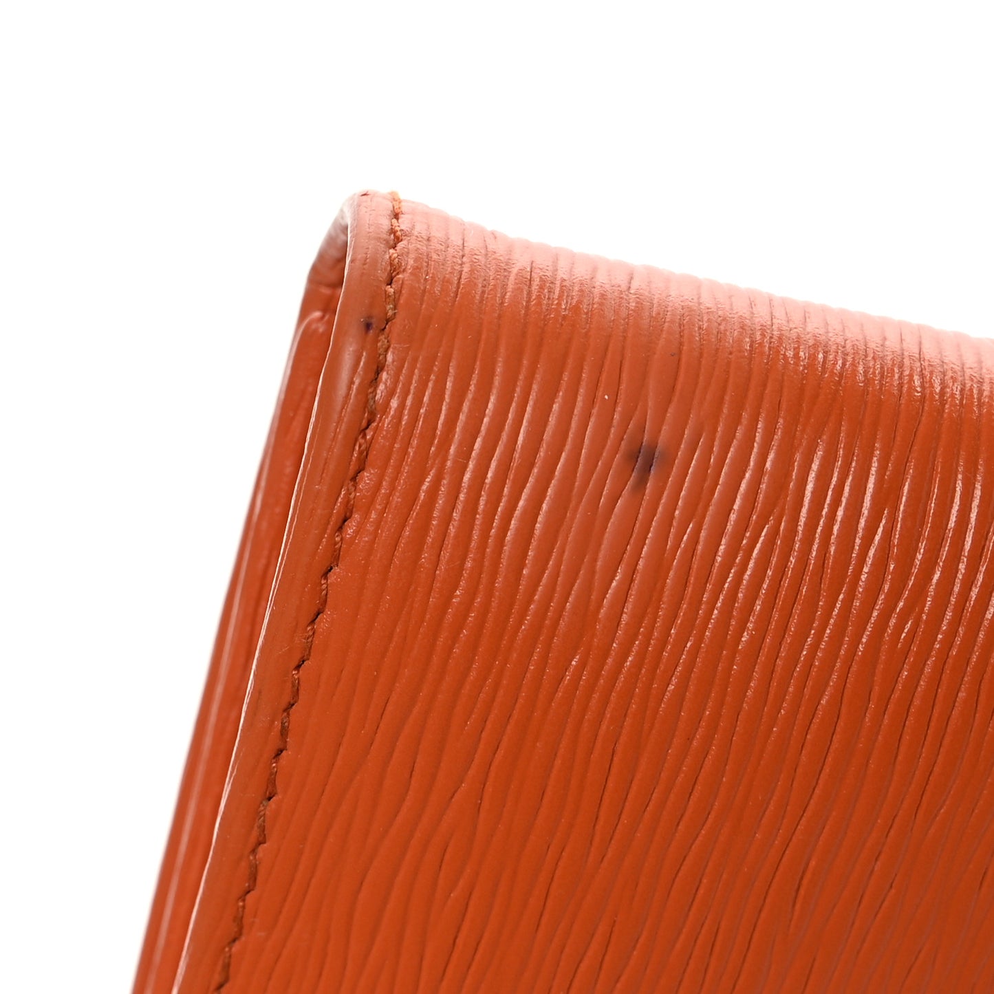 Vitello Move Tri-Fold Compact Wallet Papaya