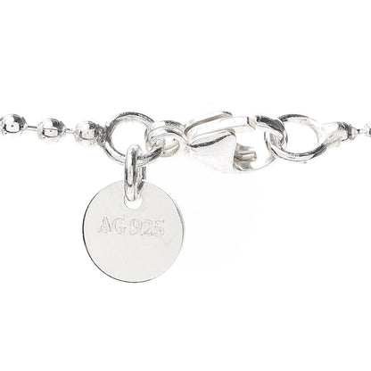 Tiffany Sterling Silver Round Tag Pendant Necklace 5 of 6