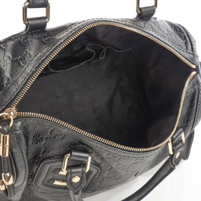 Gucci Guccissima Medium Techno Tag Boston Black 5 of 7