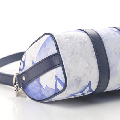 Louis Vuitton Monogram Watercolor Keepall XS Blue 9 of 11
