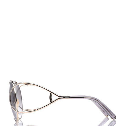 Chloe Jackson Oversized Round Sunglasses CE124S Grey 3 of 8