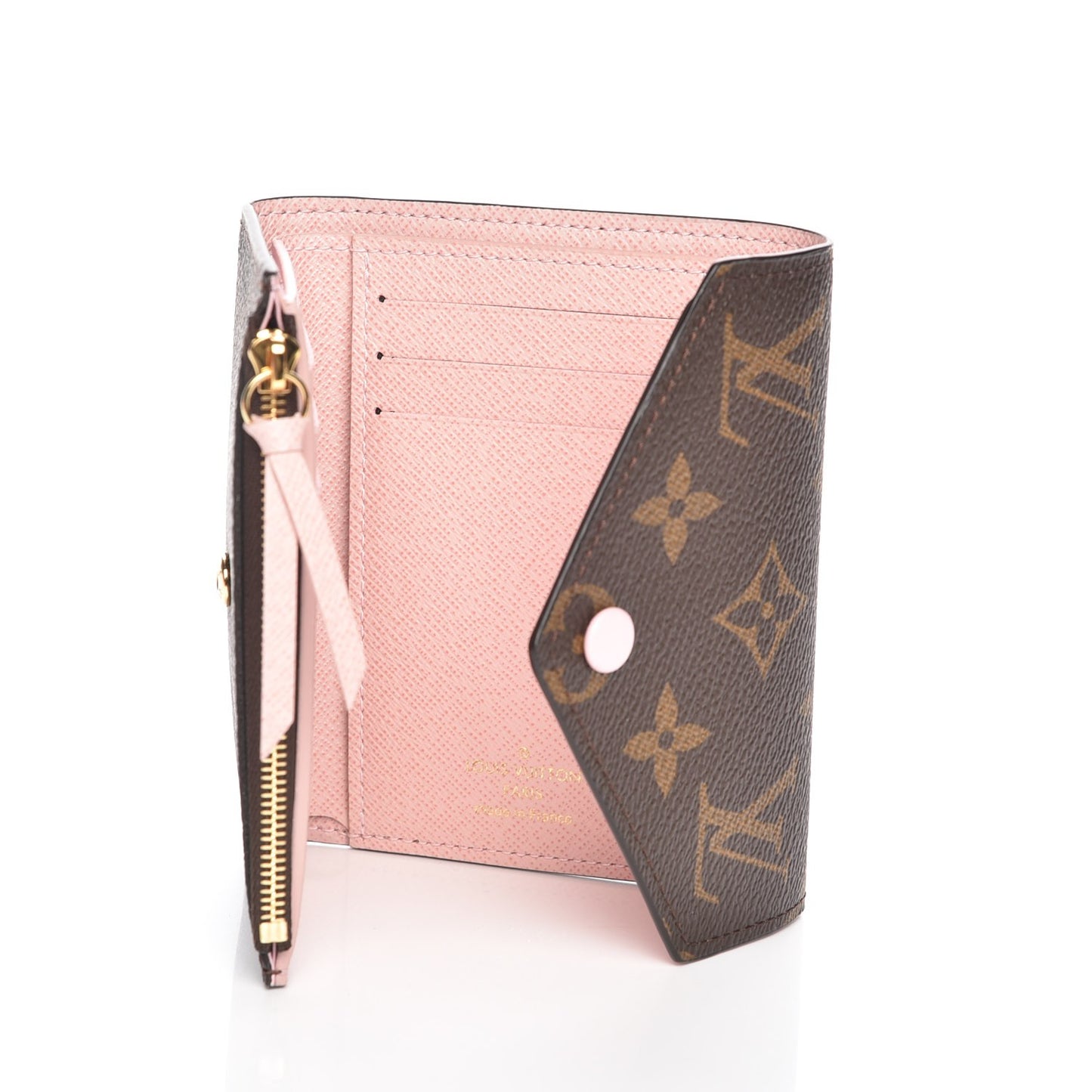 Monogram Victorine Wallet Rose Ballerine